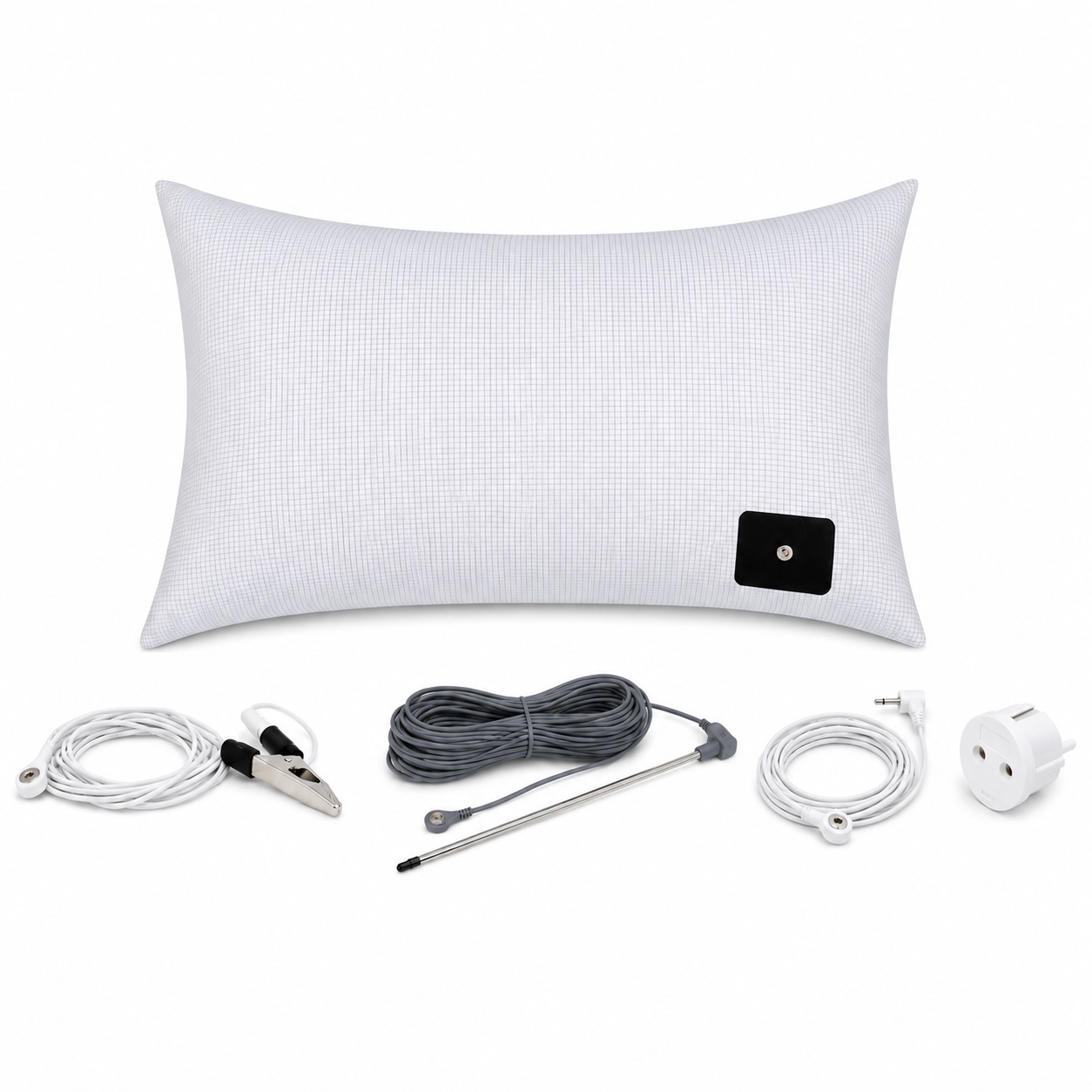 Jordet putetrekk for bedre søvn – 51 x 66 cm - Komplett jordingskit (alle 3)