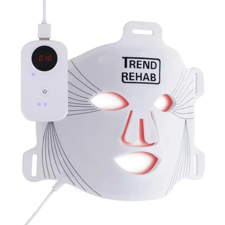TrendRehab LED ansiktsmaske med rødt lys og NIR